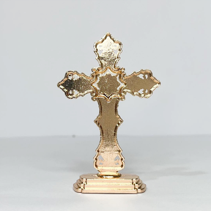 Imagem de Cruz Estilizada para Painel de Carro - 8 x 5 CM