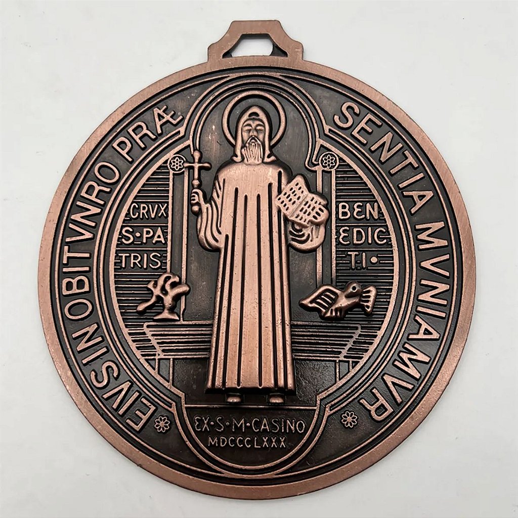 Medalhão de São Bento 5 Polegadas