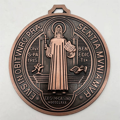 Medalhão de São Bento 5 Polegadas