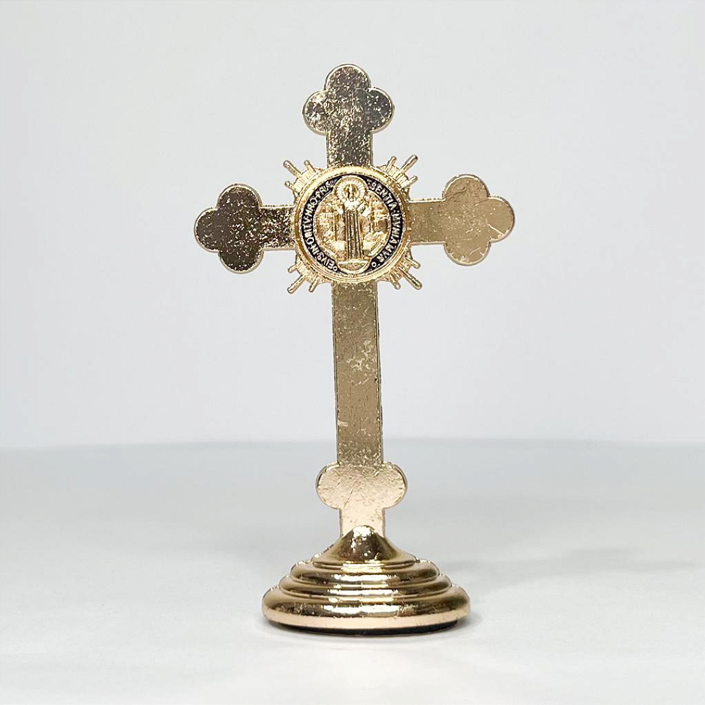 Cruz Ornamentada para Painel de Carro - 8 CM