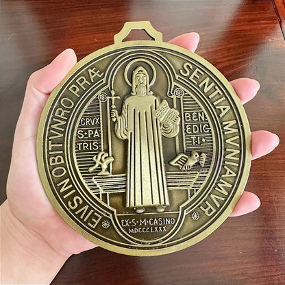 Medalhão de São Bento 5 Polegadas