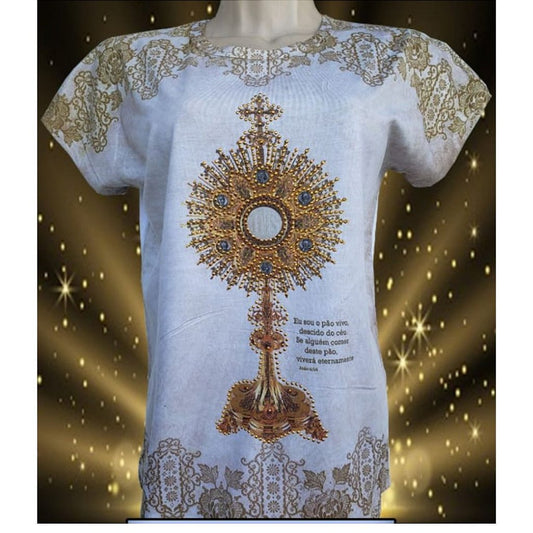 Camiseta Sagrado Sacramente - Baby look