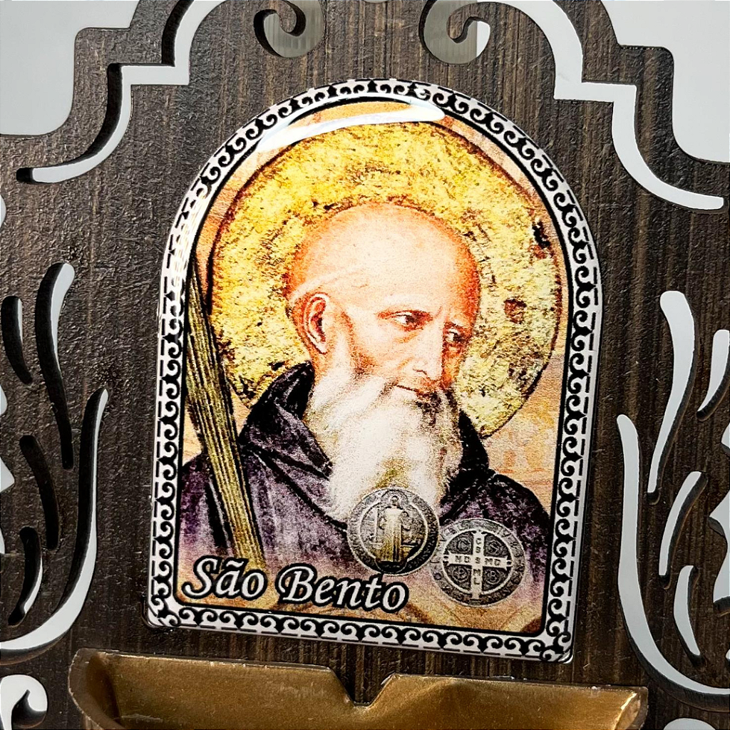 Porta Água Benta de Parede em MDF