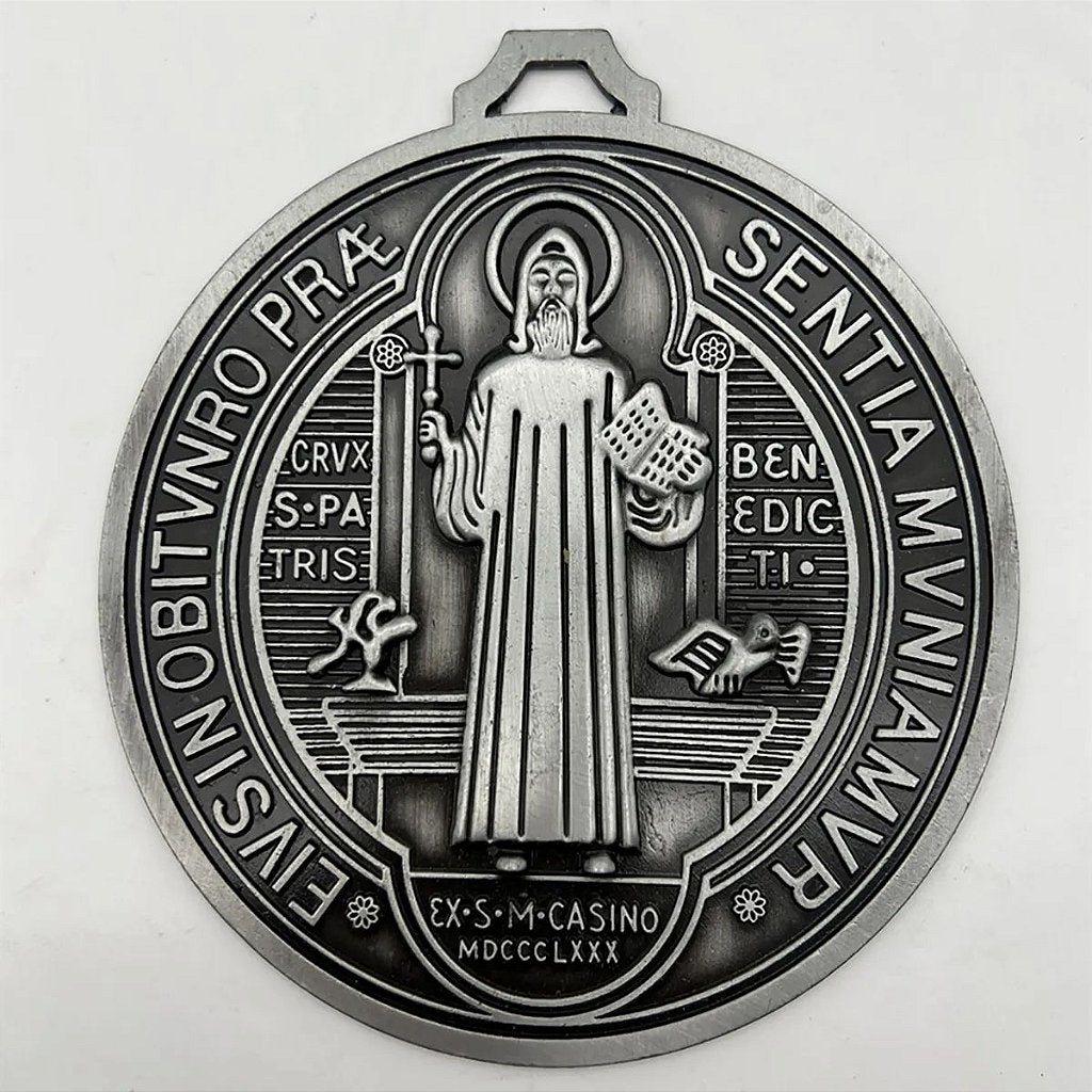 Medalhão de São Bento 5 Polegadas