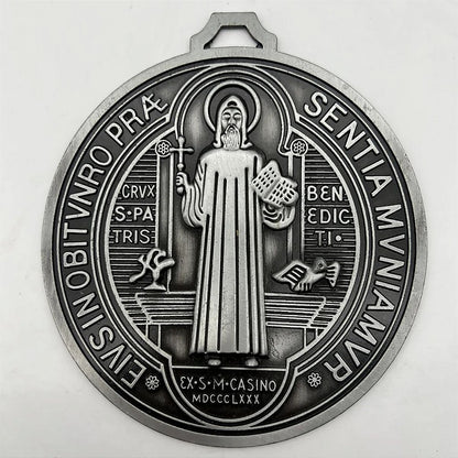 Medalhão de São Bento 5 Polegadas