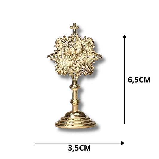 Imagem de Mini Ostensório para Painel de Carro - 6,5 x 3,5 CM