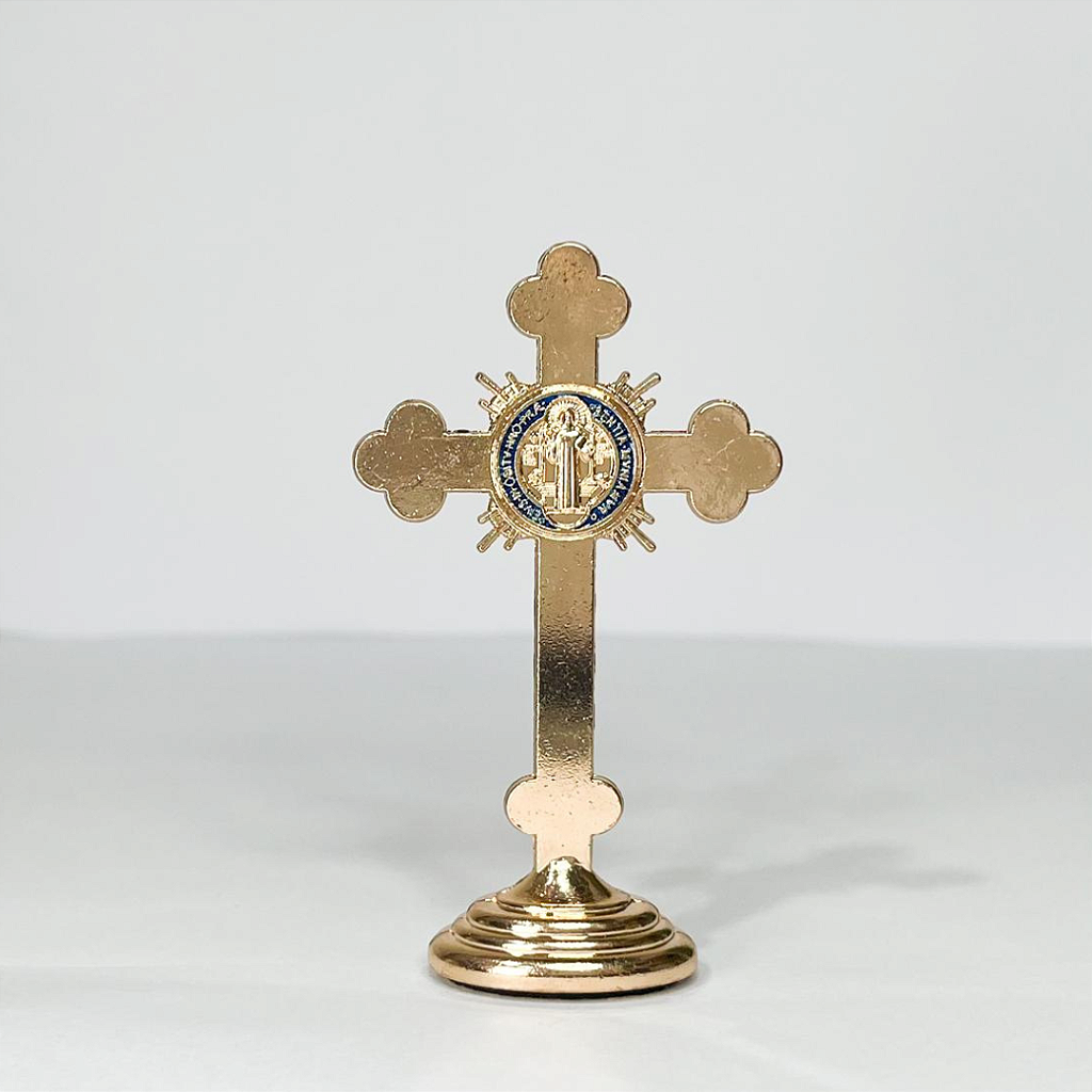 Cruz Ornamentada para Painel de Carro - 8 CM