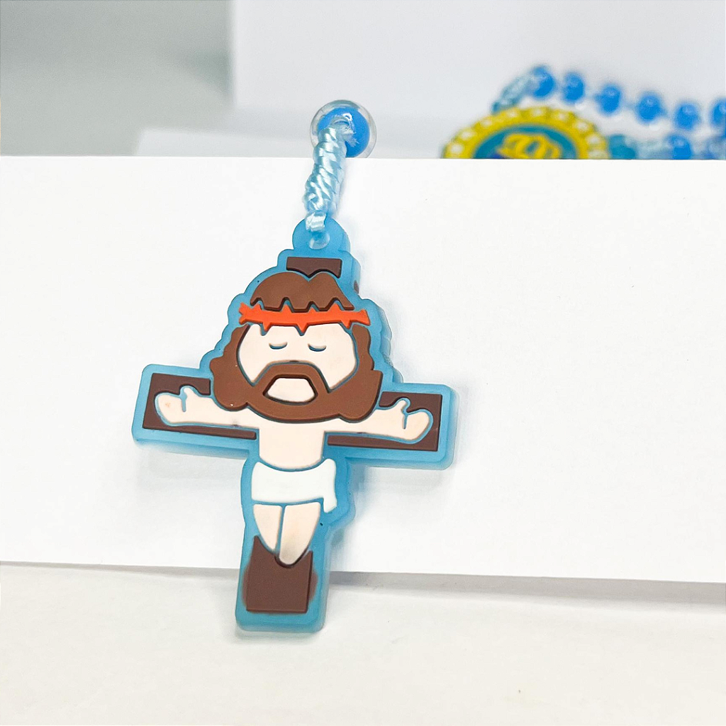 Terço Infantil Nossa Senhora Aparecida - 43cm