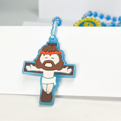 Terço Infantil Nossa Senhora Aparecida - 43cm