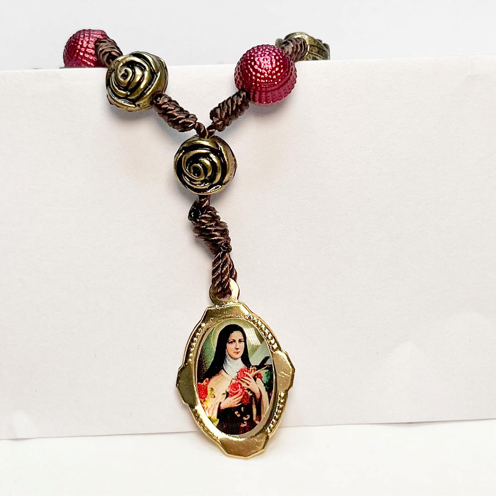 Terço Novena de Santa Teresinha - 20cm