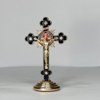 Cruz Ornamentada para Painel de Carro - 8 CM