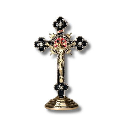 Cruz Ornamentada para Painel de Carro - 8 CM