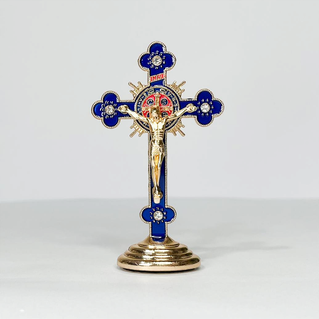 Cruz Ornamentada para Painel de Carro - 8 CM