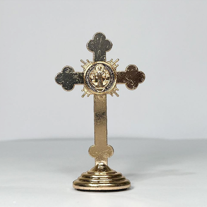 Cruz Ornamentada para Painel de Carro - 8 CM