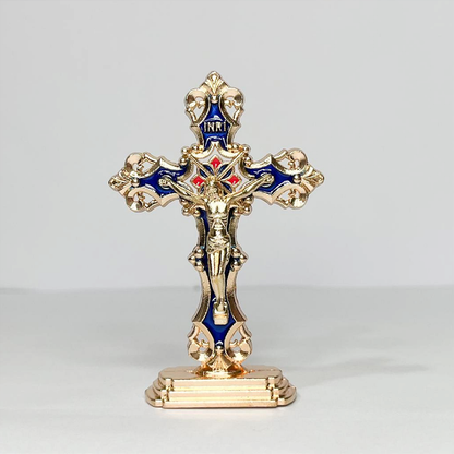 Imagem de Cruz Estilizada para Painel de Carro - 8 x 5 CM