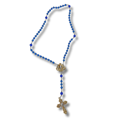 Terço Nossa senhora Aparecida Perolas - 40 cm