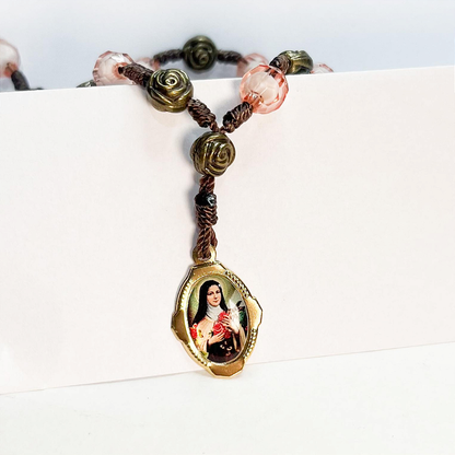Terço Novena de Santa Teresinha - 20cm