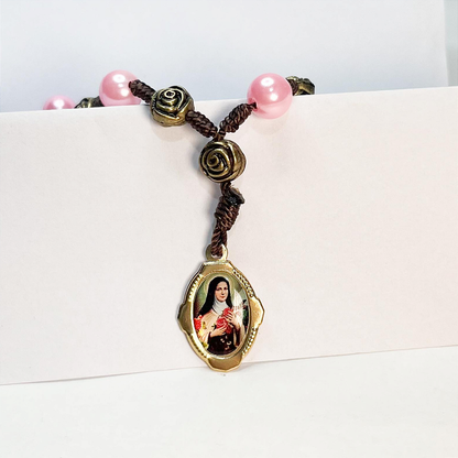 Terço Novena de Santa Teresinha - 20cm