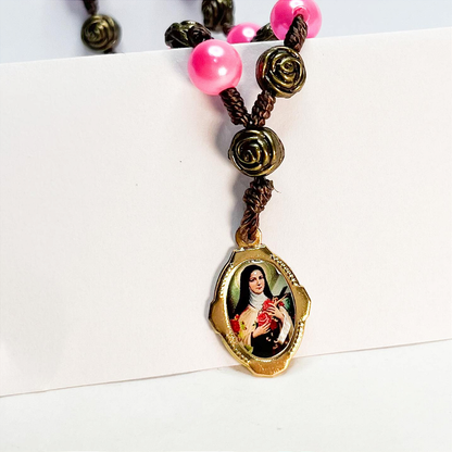 Terço Novena de Santa Teresinha - 20cm
